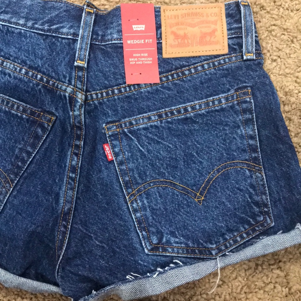 Levi’s High Rise Shorts